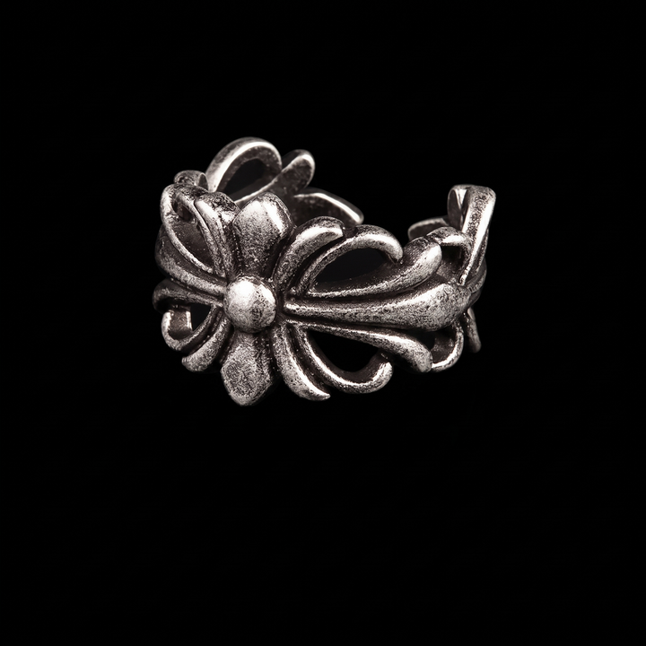 Floral Open Ring